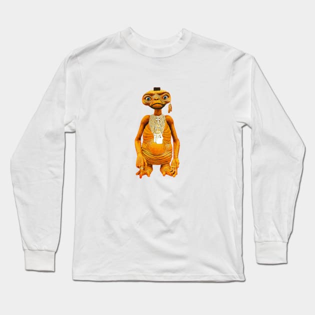 Mr ET Long Sleeve T-Shirt by Colonel JD McShiteBurger